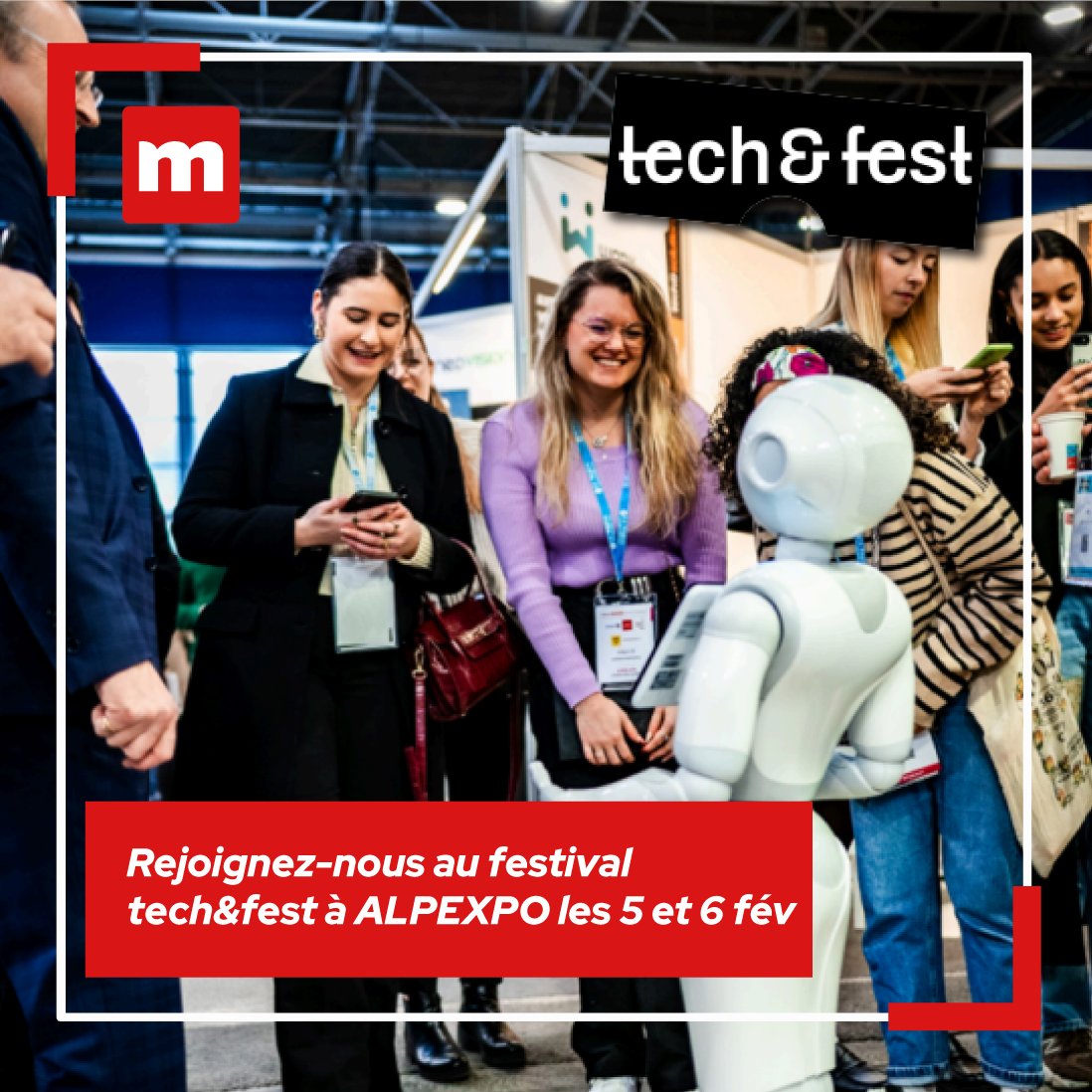 L'équipe de La Casemate sera présente au festival tech&amp;fest, par conséquent nous serons fermés au public les 4, 5 et 6 février.
Merci de votre compréhension.