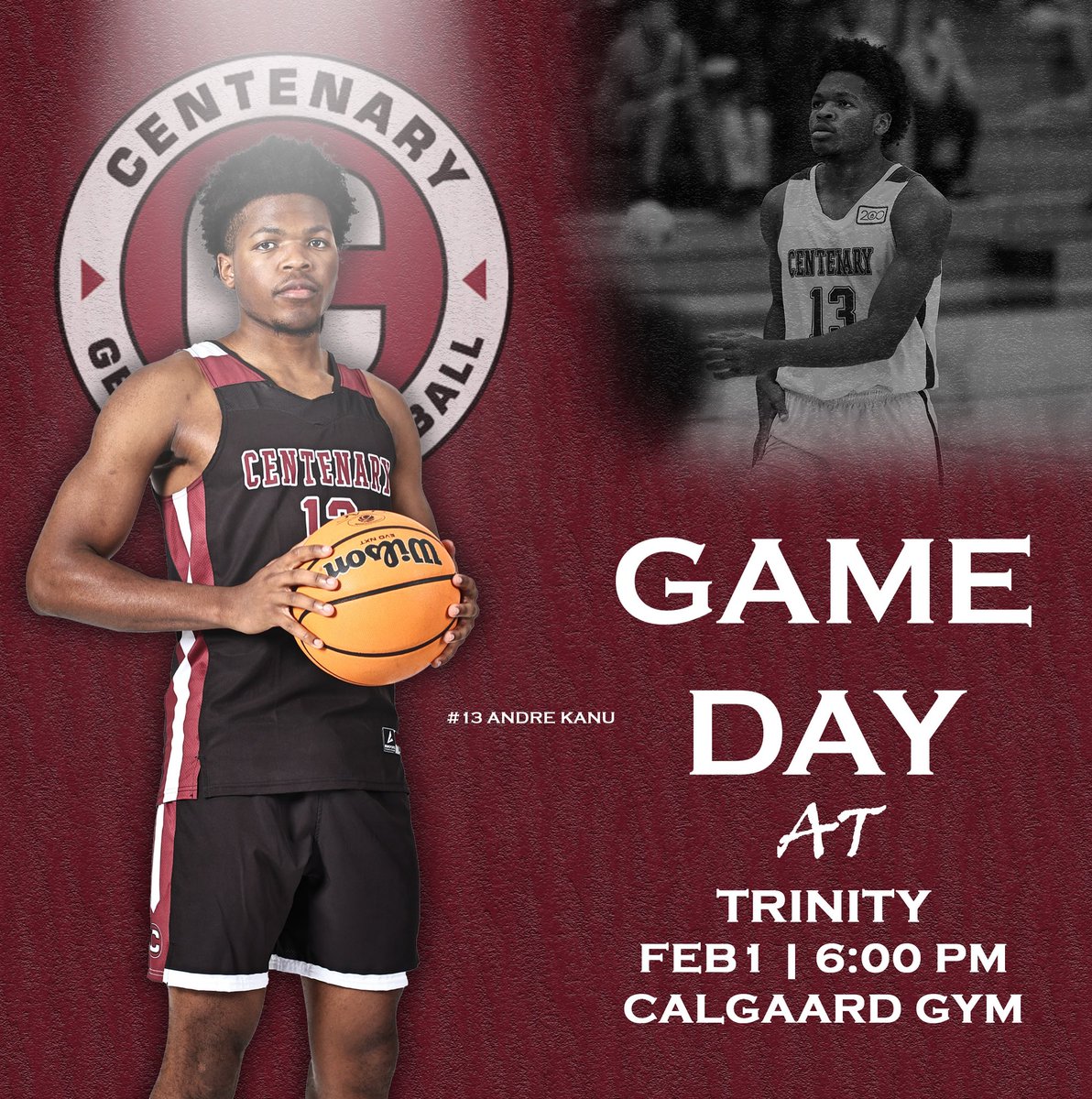 GAMEDAY❗️The Gents close out their road trip in San Antonio as they take on Trinity!

🏟️: Calgaard Gymnasium 
⏰: 6:00 PM