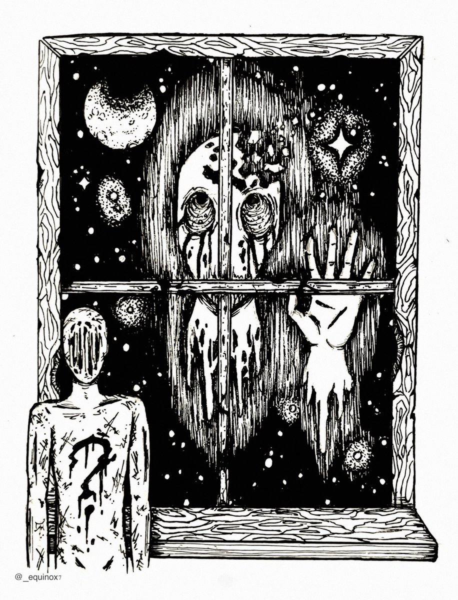 i dream of faces in the window, not entirely on the other side of the glass, but not a reflection either. trapped in some blank in-between space, living a butchered half-life. when one of them screams, i know that it's you.