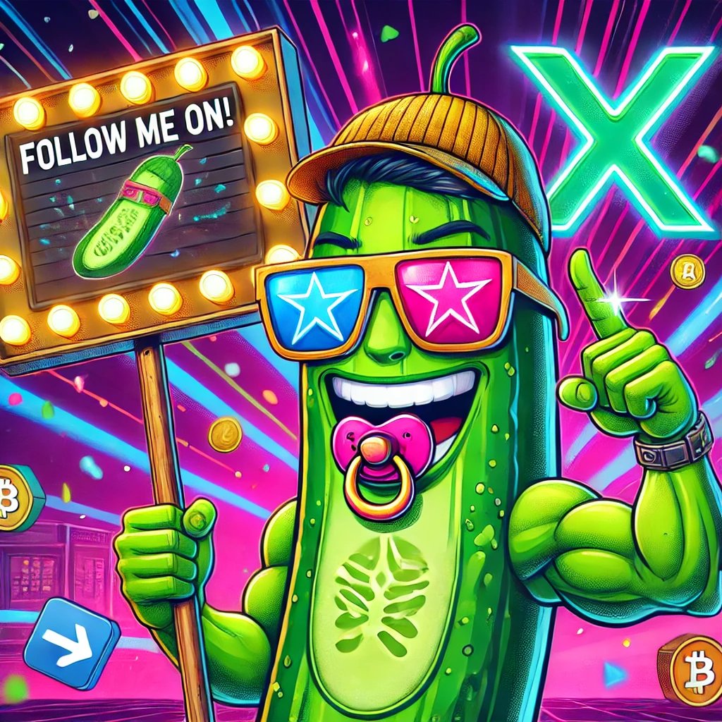 CucumberCoinX's tweet photo. "๐ Ready to ride the wave of the next big meme coin? ๐ฅ๐ฐ Donโt miss outโ
FOLLOW me on X for the wildest crypto journey! ๐ฅ #CucumberCoin #CryptoRevolution #ToTheMoon" https://t.co/58sDdtLpjy