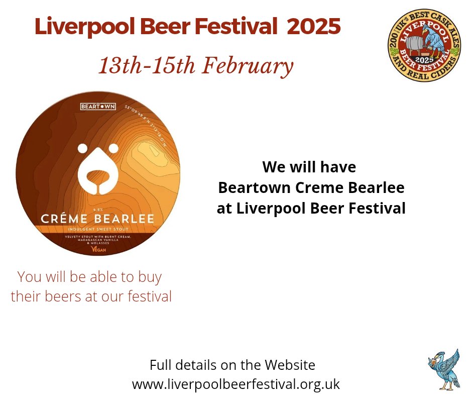 Liverpool Beer Fest (@lbfcamra) on Twitter photo Always popular at our Beer Festival. <a href="/BeartownBrewery/">Beartown Brewery</a> Creme Bearlee. Tickets still available tckty.camra.org.uk/e/303/liverpoo… Always popular at our Beer Festival. <a href="/BeartownBrewery/">Beartown Brewery</a> Creme Bearlee. Tickets still available tckty.camra.org.uk/e/303/liverpoo…