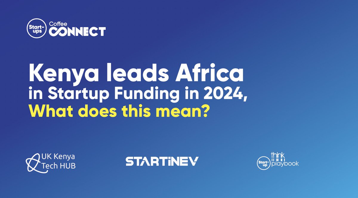 Unpacking Kenya’s $638M #Startup #Funding in 2024 and what It Means for #Founders!

Coffee connect by <a href="/UK_KenyaTechHub/">UK-Kenya Tech Hub</a> and <a href="/startinev/">Startinev</a> 

Watch here: youtu.be/agRZtmurnfI?si…

#coffeeconnect #startinev