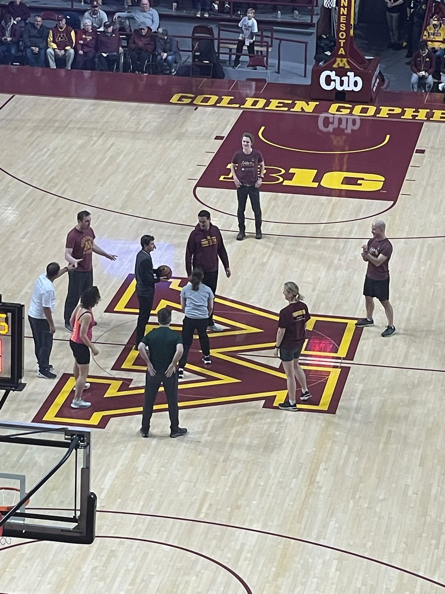 Joan D. Beckman (@jd_beckman) on Twitter photo Fun watching my peers from <a href="/UMNCancer/">Masonic Cancer Center, University of Minnesota</a> <a href="/UMNHOT/">UMN H.O.T. Division</a> <a href="/umnmedschool/">UMN Medical School</a> <a href="/MHealthFairview/">M Health Fairview</a> play bball <a href="/GopherMBB/">Minnesota Men's Basketball</a> — Fun watching my peers from <a href="/UMNCancer/">Masonic Cancer Center, University of Minnesota</a> <a href="/UMNHOT/">UMN H.O.T. Division</a> <a href="/umnmedschool/">UMN Medical School</a> <a href="/MHealthFairview/">M Health Fairview</a> play bball <a href="/GopherMBB/">Minnesota Men's Basketball</a> —