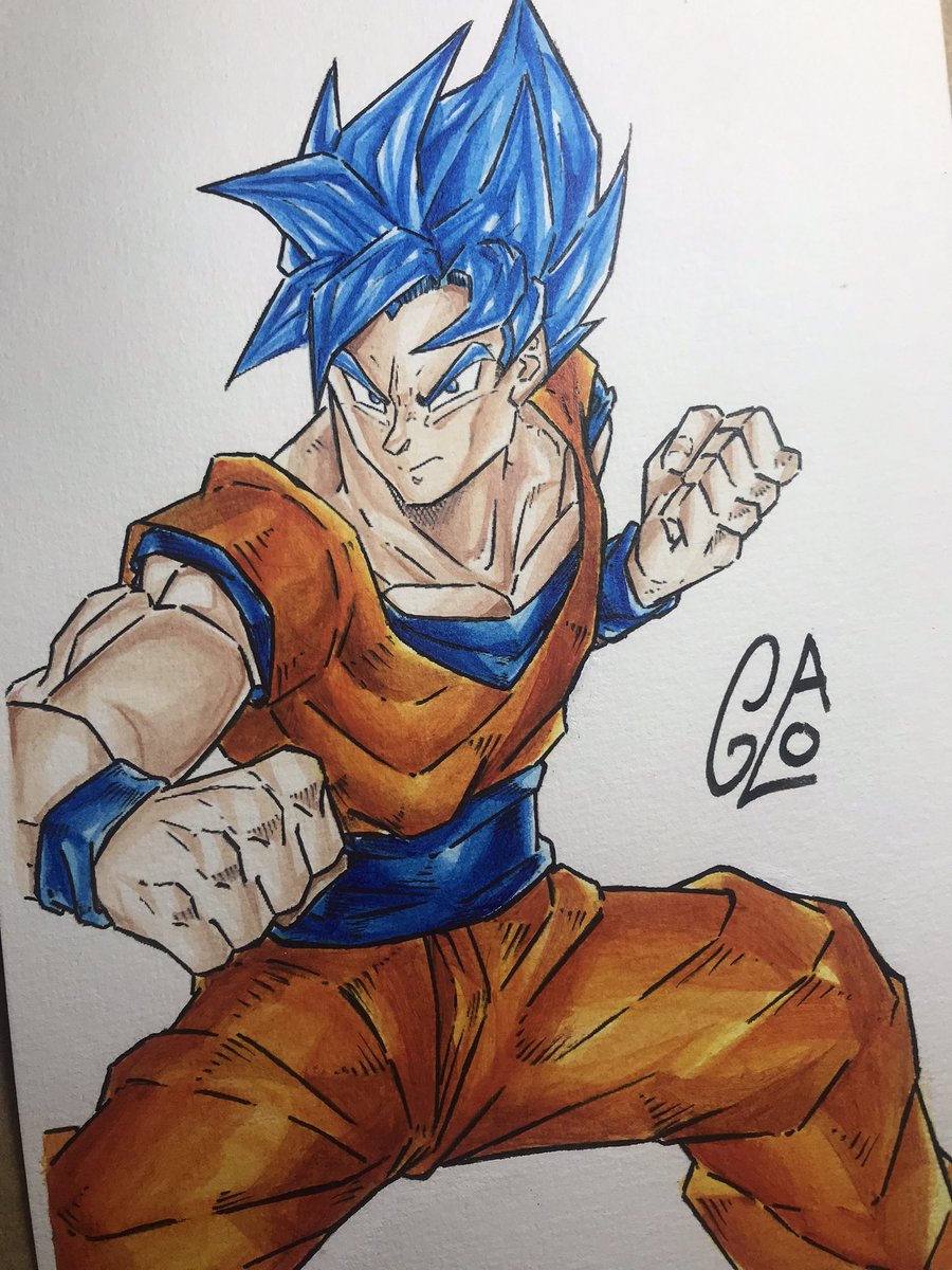 SinonGaluo's tweet photo. Goku SsjBlue in acrilyc 
By @galuosinon ✍🏻

#dragonball #dragonballsuper #gokú #goku #gokussjblue #supersaiyan #acrilico #acrylic https://t.co/2eqh5WD3Ks