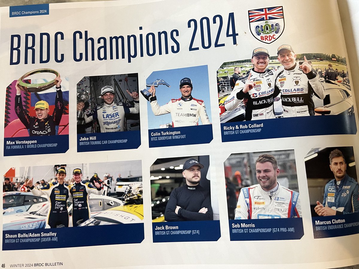 Shaun (@balfeshaun) on Twitter photo Thank you <a href="/BRDCSilverstone/">BRDC</a> for acknowledging the many 2024 champions in the winter bulletin , it was a surprise to see a picture from our <a href="/BritishGT/">π¬π§ #BritishGT π</a> season with my teammate <a href="/asmalley54/">Adam Smalley</a> Smalley.
I keep this to remind me what a season we all had <a href="/Garage_59/">Garage 59</a> with <a href="/customerracing/">McLaren Customer Racing</a> Thank you <a href="/BRDCSilverstone/">BRDC</a> for acknowledging the many 2024 champions in the winter bulletin , it was a surprise to see a picture from our <a href="/BritishGT/">π¬π§ #BritishGT π</a> season with my teammate <a href="/asmalley54/">Adam Smalley</a> Smalley.
I keep this to remind me what a season we all had <a href="/Garage_59/">Garage 59</a> with <a href="/customerracing/">McLaren Customer Racing</a>