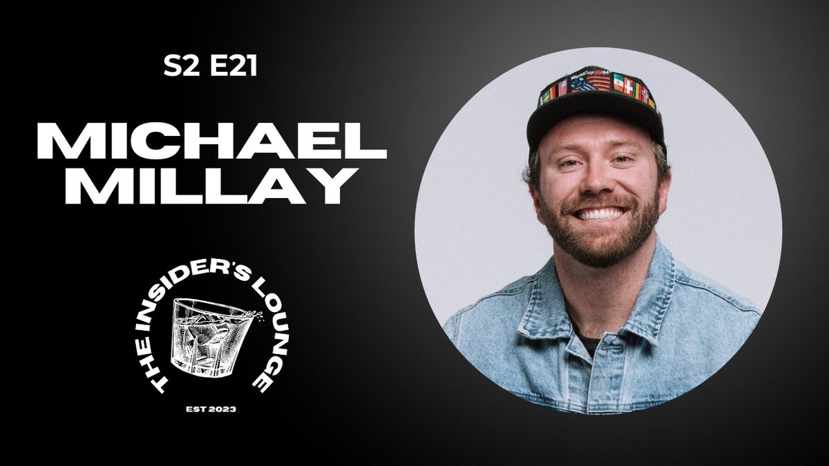 “Michael Millay - Pro Soccer Player to CEO: Finding a New Identity with Rooted Creative (S2 E21)” is now LIVE on all platforms🚨🎙️

Search for ‘The Insider’s Lounge’ on your favorite platform, or click the link in the 🧵to watch/listen🔗