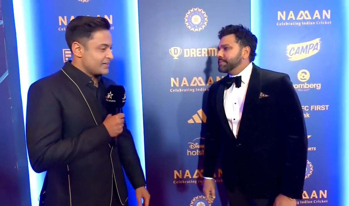 anantyagi_'s tweet photo. Not a bad day to be a Sports Presenter :)
#NamanAwards #JioStar https://t.co/qBj0WX3Nfh