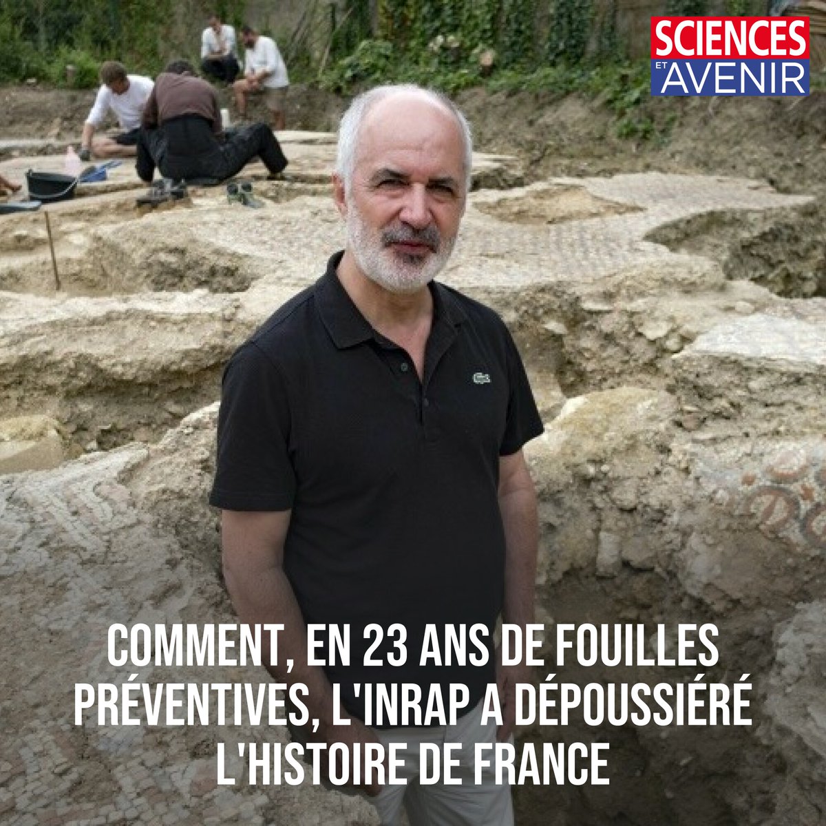 Le 1er février 2002, l'Institut national des recherches archéologiques préventives était créé. 

"Avant, les archéologues couraient derrière les pelleteuses; maintenant, ils courent devant"

Bon anniversaire <a href="/Inrap/">Inrap</a> ! 🎉
👉 l.sciencesetavenir.fr/OES