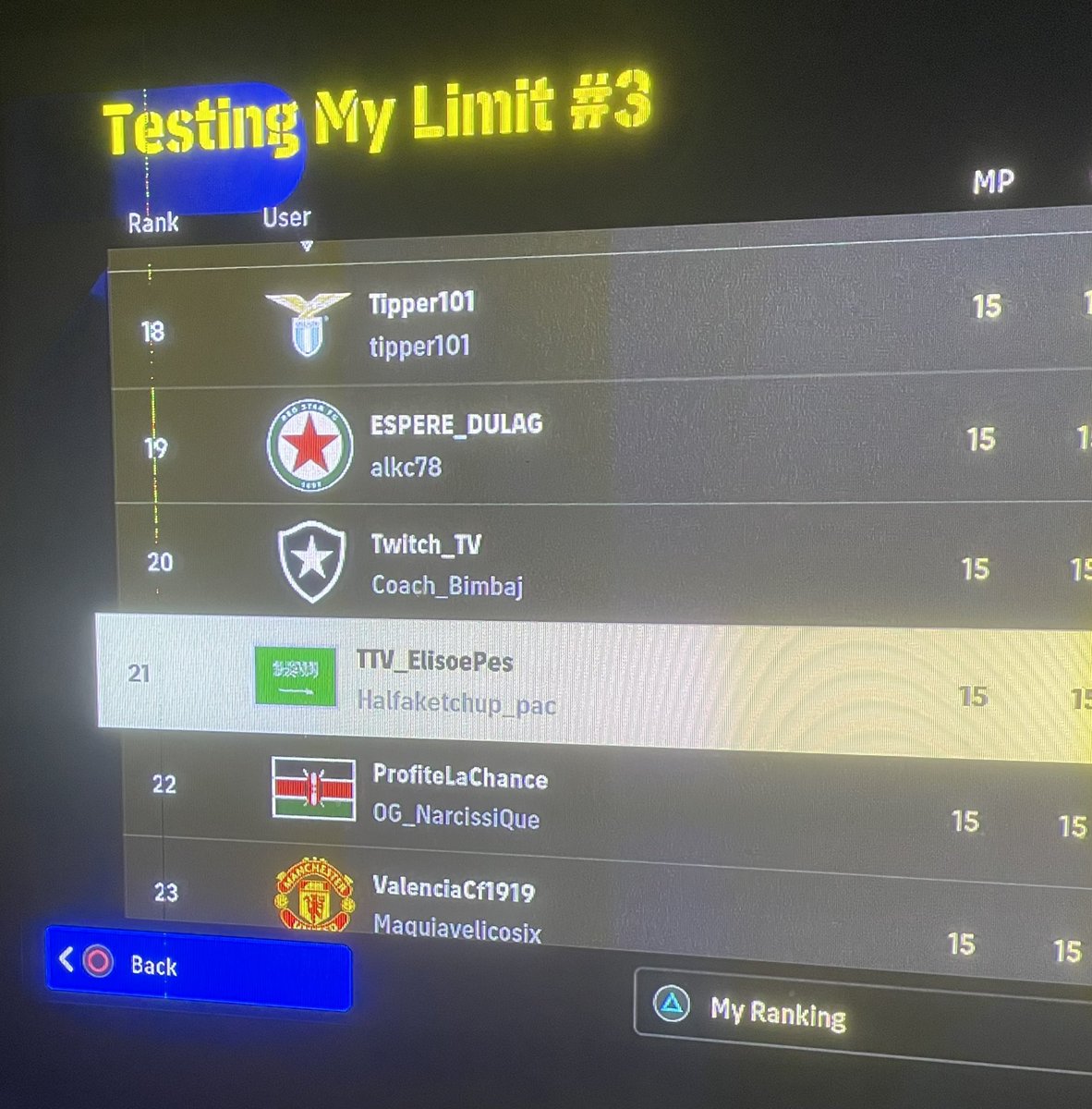 15-0-0 💪🏾👊 #eFootball2025 #eFootball