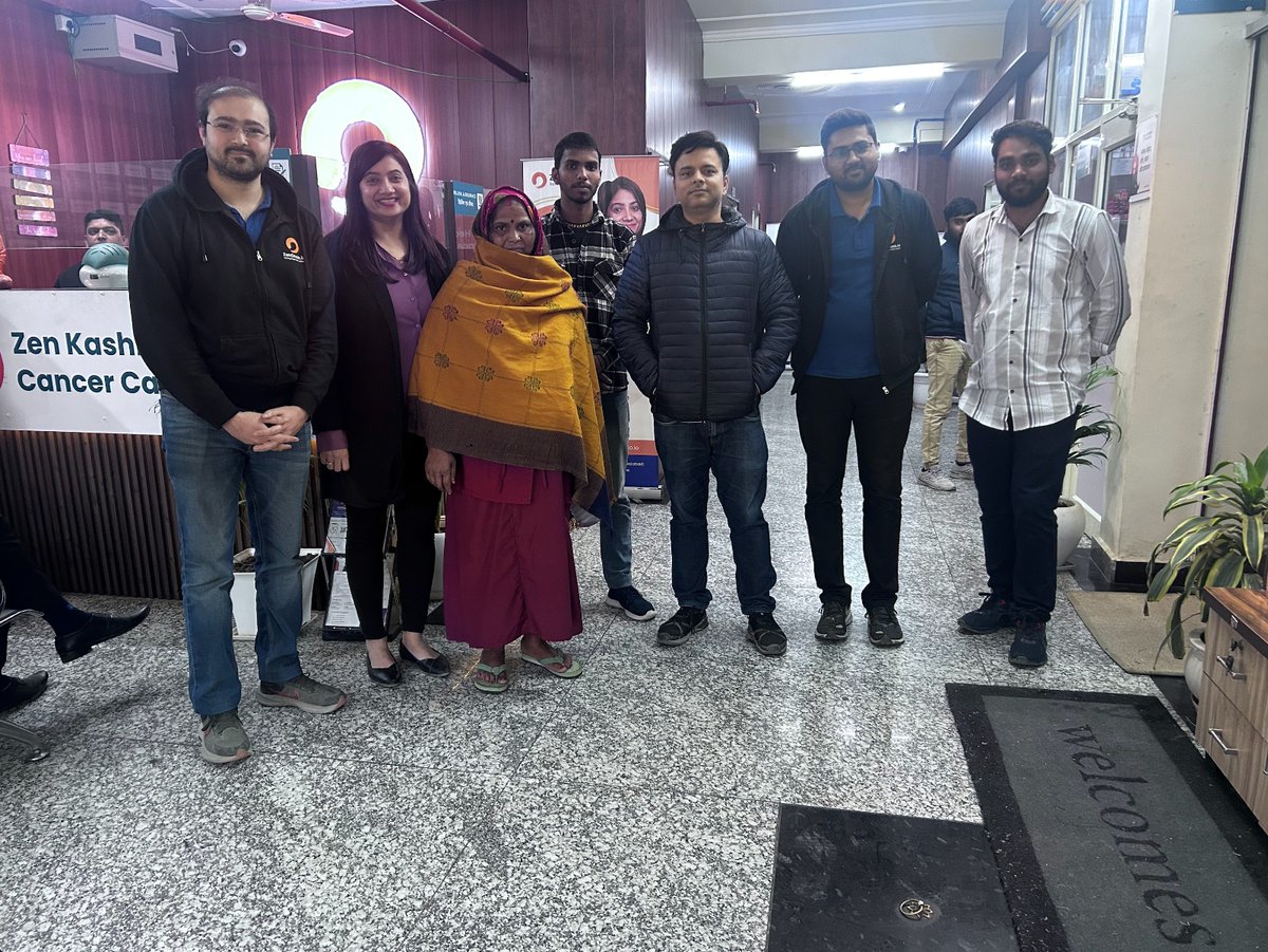 A victory against cancer! 🎗️ Our brave breast cancer patient successfully underwent surgery after tumor reduction through chemotherapy.

Huge thanks to our Oncology Team for their exceptional care! Wishing a smooth recovery. 💖 #CancerCare #OncologyTeam