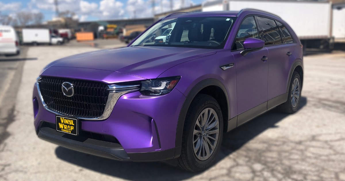 vinylwraptdot's tweet photo. A brand-new look for this Mazda CX-90 LE! Our full-color change wrap gives it a sleek, custom finish while protecting the original paint. 🚗✨ 

Want a fresh new style for your car? Let’s make it happen!

https://t.co/4Jlp5J0pqE

#MazdaCX90 #ColorChangeWrap #VinylWrap #CarWrap https://t.co/eqj9cJvVbD