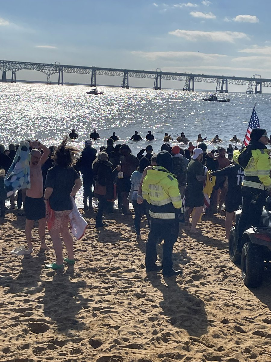 Honored to do another Plunge to support our <a href="/SpOlympicsMD/">Special Olympics Maryland</a> athletes and programs across the state! The water is frigid but our hearts are warm! Thank you to all who have made this an amazing phenomenon!