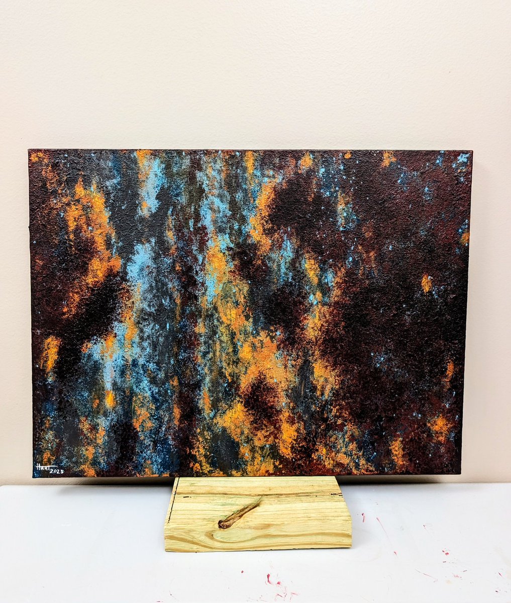 _XavierHart's tweet photo. Adoration of Rust 

24" x 18" acrylic on canvas

#acrylicpainting #acrylic #art #traditionalart #traditionalpainting #traditionalartwork #rust #texture #texturedart https://t.co/Tyzh3kc0TV