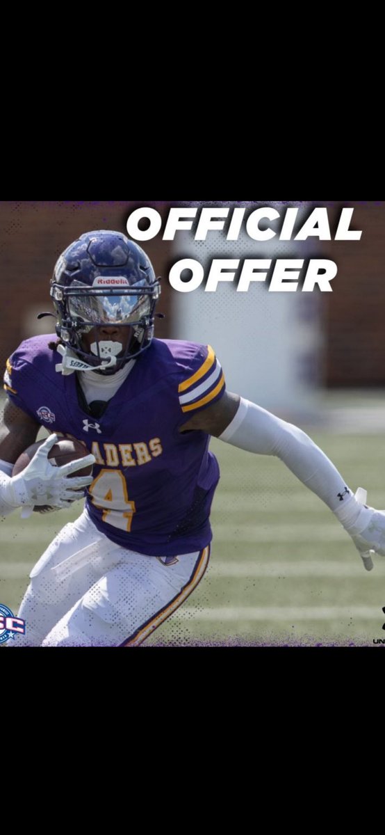 Michael (@_michaelmayes) on Twitter photo After a great conversation with
<a href="/KeithStiffle/">Keith Stifflemire</a> and <a href="/CruFootball/">UMHB Football🏈</a> I’m extremely honored and blessed to receive my 1st Offer <a href="/CoachLoganBrock/">Logan Brock</a> <a href="/MarkHum7/">Mark Humble</a> <a href="/ScatBackOz/">𝐎𝐳𝐢𝐚𝐬 𝐖𝐫𝐢𝐠𝐡𝐭</a> <a href="/coach_t_ritchie/">Todd Ritchie</a> <a href="/RecruitHeights/">RecruitTheShield</a> After a great conversation with
<a href="/KeithStiffle/">Keith Stifflemire</a> and <a href="/CruFootball/">UMHB Football🏈</a> I’m extremely honored and blessed to receive my 1st Offer <a href="/CoachLoganBrock/">Logan Brock</a> <a href="/MarkHum7/">Mark Humble</a> <a href="/ScatBackOz/">𝐎𝐳𝐢𝐚𝐬 𝐖𝐫𝐢𝐠𝐡𝐭</a> <a href="/coach_t_ritchie/">Todd Ritchie</a> <a href="/RecruitHeights/">RecruitTheShield</a>