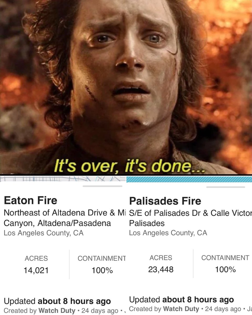 People in LA checking Watch Duty today: