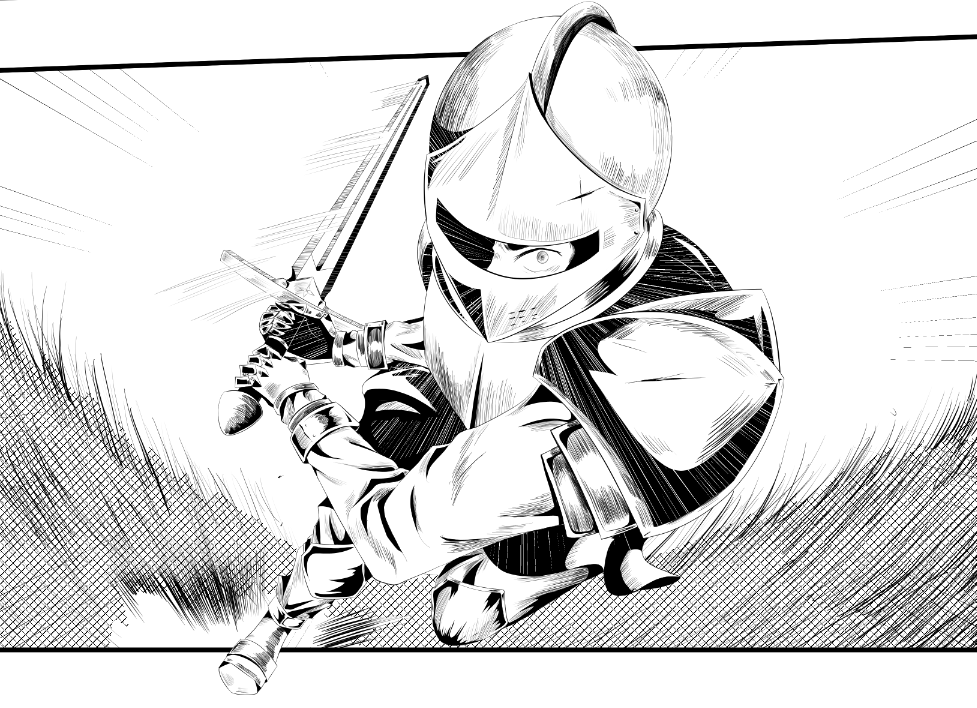 Let me make one thing clear ☝️
I came here to DRAW COMICS and KICK ASS.
And I'm all out of ass. ✍️