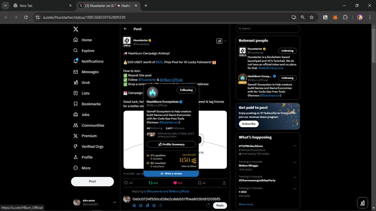 alvaddt23's tweet photo. @Huostarter @HBurn_Official 0x0c0724f550cd38e2cdeb557f0ee803b181205bf5 https://t.co/NuWnFJMrwi