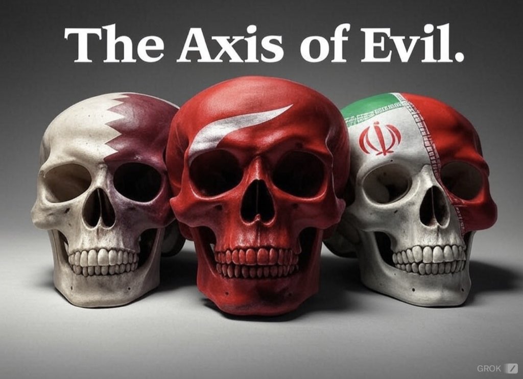 سفيان السامرائي (@sufiansamarrai) on Twitter photo <a href="/realDonaldTrump/">Donald J. Trump</a> 🛑Mr Trump <a href="/realDonaldTrump/">Donald J. Trump</a> It’s about time to stop the Axis Of Evil who founded Terrorist ISIS and Muslim brotherhood’s
Qatar , Türkey , Iran
Enough is Enough <a href="/realDonaldTrump/">Donald J. Trump</a> 🛑Mr Trump <a href="/realDonaldTrump/">Donald J. Trump</a> It’s about time to stop the Axis Of Evil who founded Terrorist ISIS and Muslim brotherhood’s
Qatar , Türkey , Iran
Enough is Enough