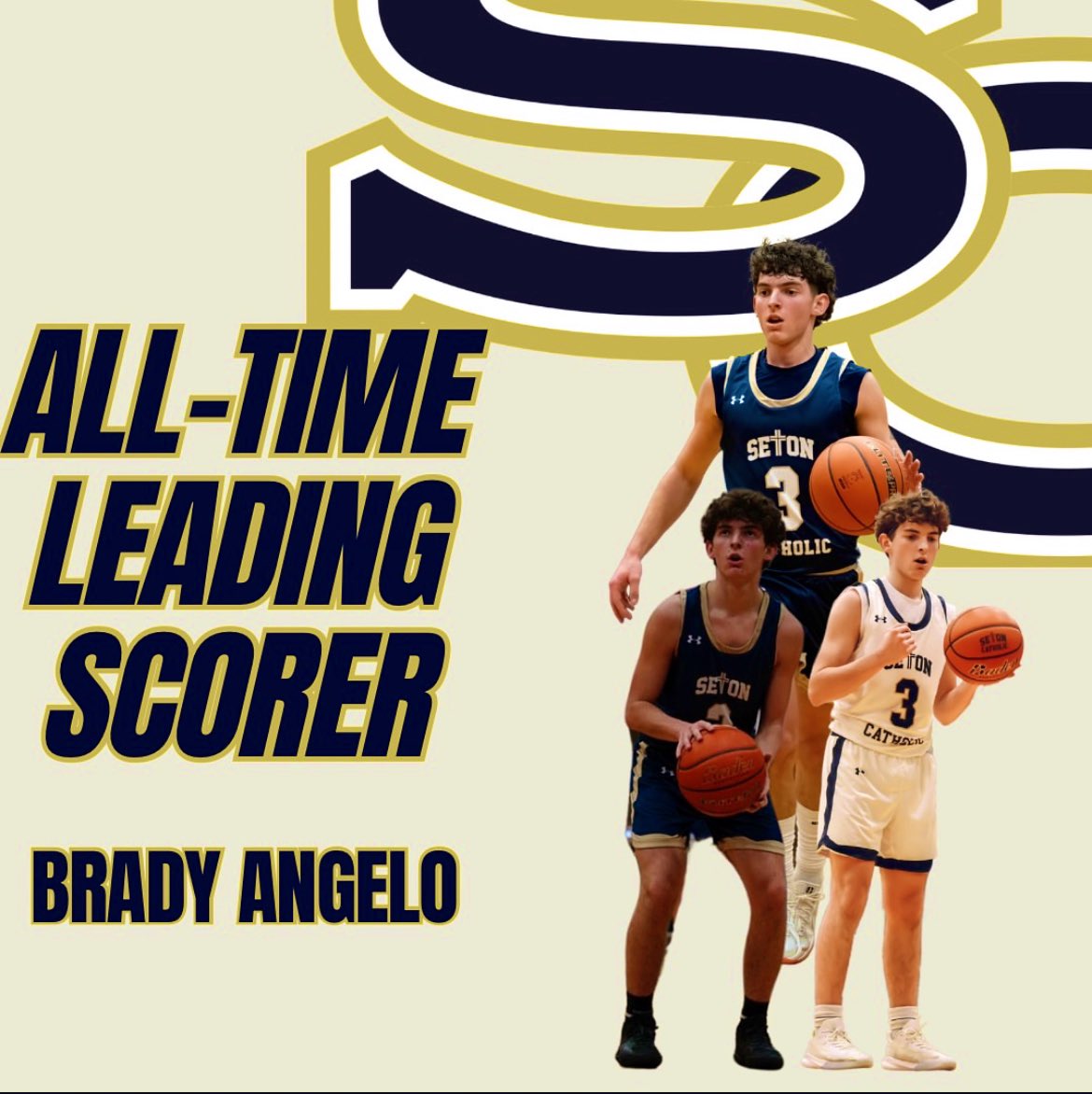 HoopDreamsBball🏀🧠 (@hoopdreamsbball) on Twitter photo HUGE CONGRATS TO MY MANS “WAYNE BRADY” (<a href="/bradyy_angelo/">Brady Angelo</a>) ON BECOMING <a href="/cougshoops/">Seton Catholic Boys Basketball</a> ALL-TIME LEADING SCORER!!! IM SO DAMN PROUD OF YOU BIG DOGS!!!♥️🏀🧠🌟 HUGE CONGRATS TO MY MANS “WAYNE BRADY” (<a href="/bradyy_angelo/">Brady Angelo</a>) ON BECOMING <a href="/cougshoops/">Seton Catholic Boys Basketball</a> ALL-TIME LEADING SCORER!!! IM SO DAMN PROUD OF YOU BIG DOGS!!!♥️🏀🧠🌟