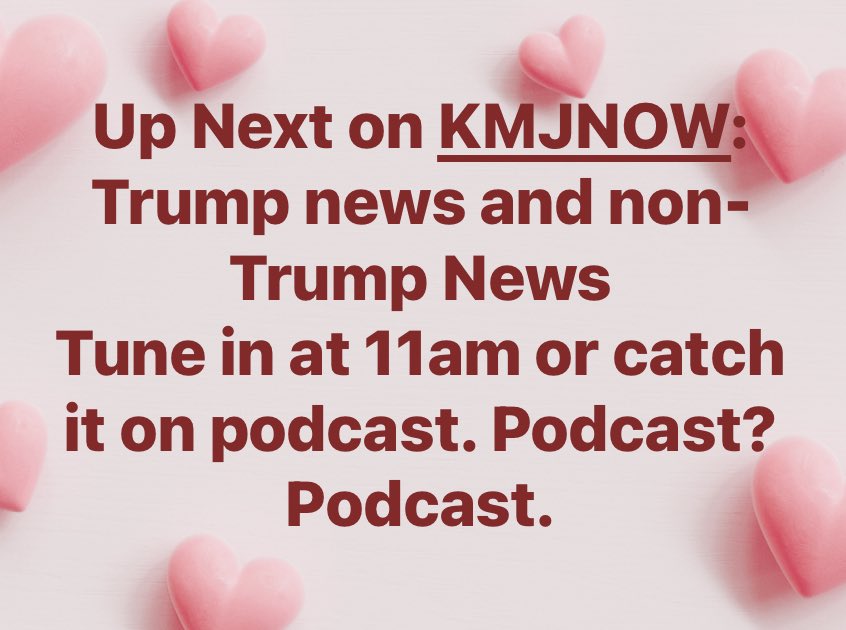 Joe and Lisa Basile on KMJ (@basilekmj) on Twitter photo 