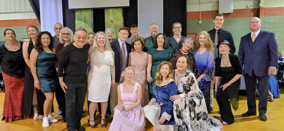 MrBrooksStyle's tweet photo. This years snowball event was a blast!
Big thanks to Mrs. Patricia, in the white and black dress, she's a great dancer and teacher https://t.co/BPkntkGSZS