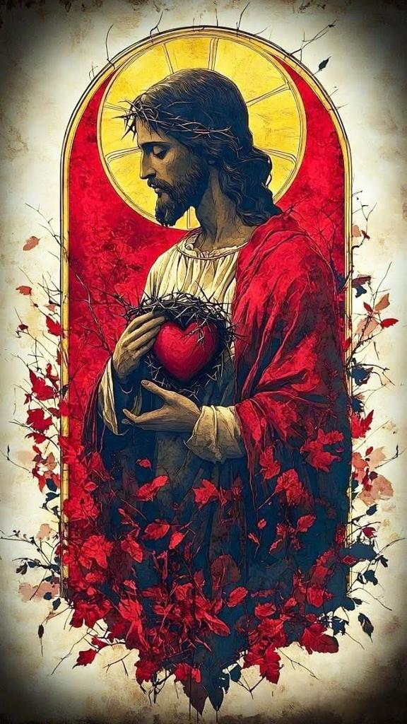 SAGRADO CORAZÓN de JESÚS, en VOS CONFÍO...

🙂🙏🏼❤️✨
