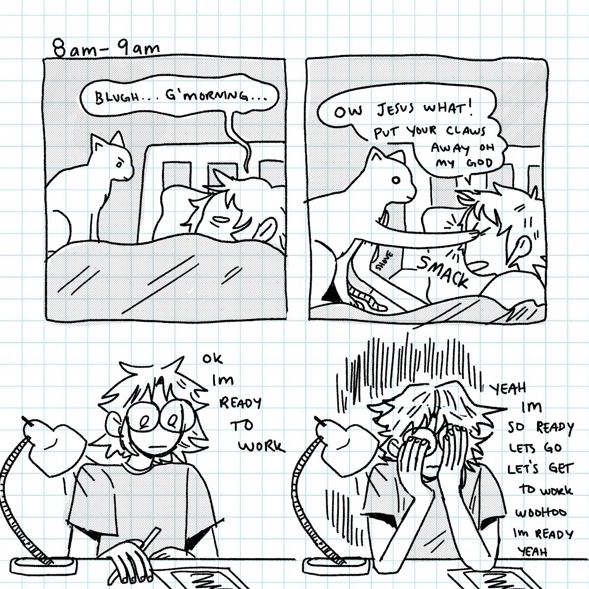 sunmossillo's tweet photo. the thread of hourlies has begun
#hourlies #hourlycomicday #hourlycomicsday https://t.co/35txJki30z