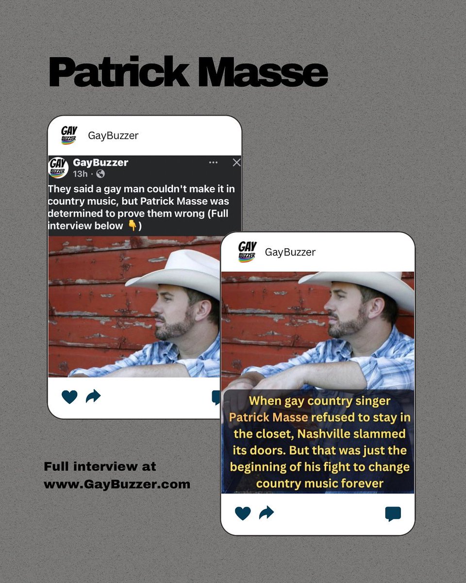 Thank you <a href="/GayBuzzer/">GayBuzzer</a> for the wonderful feature. 
queerbuzzer.com