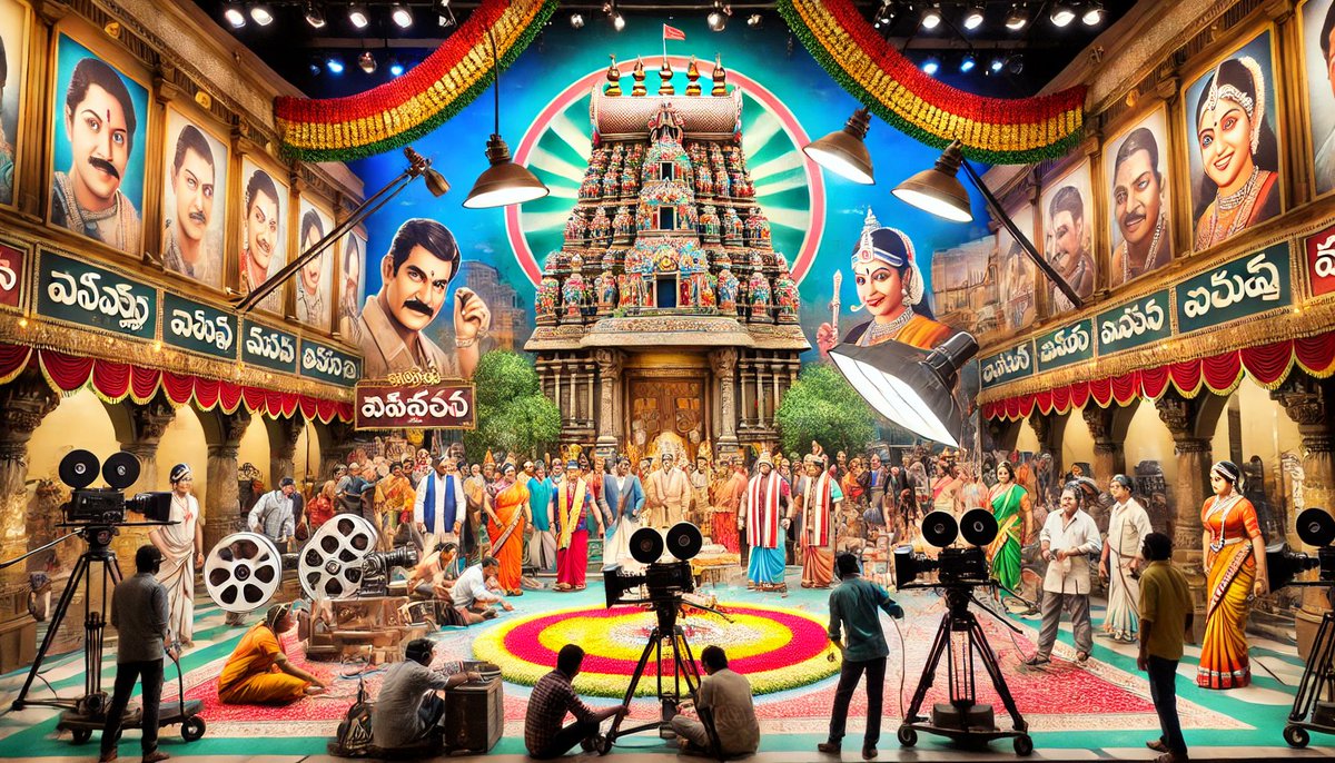 ViratVeer18's tweet photo. We Andhras demanding that our own **తెలుగు చలనచిత్ర పరిశ్రమ** should be established in #Visakhapatnam or #Amaravati. To secure the future of #ఆంధ్ర artists &amp; prevent their migration to other states, moreover 
Andhra board movies should be exempt from taxation. 
@naralokesh @ncbn https://t.co/gEu6jSyTgU