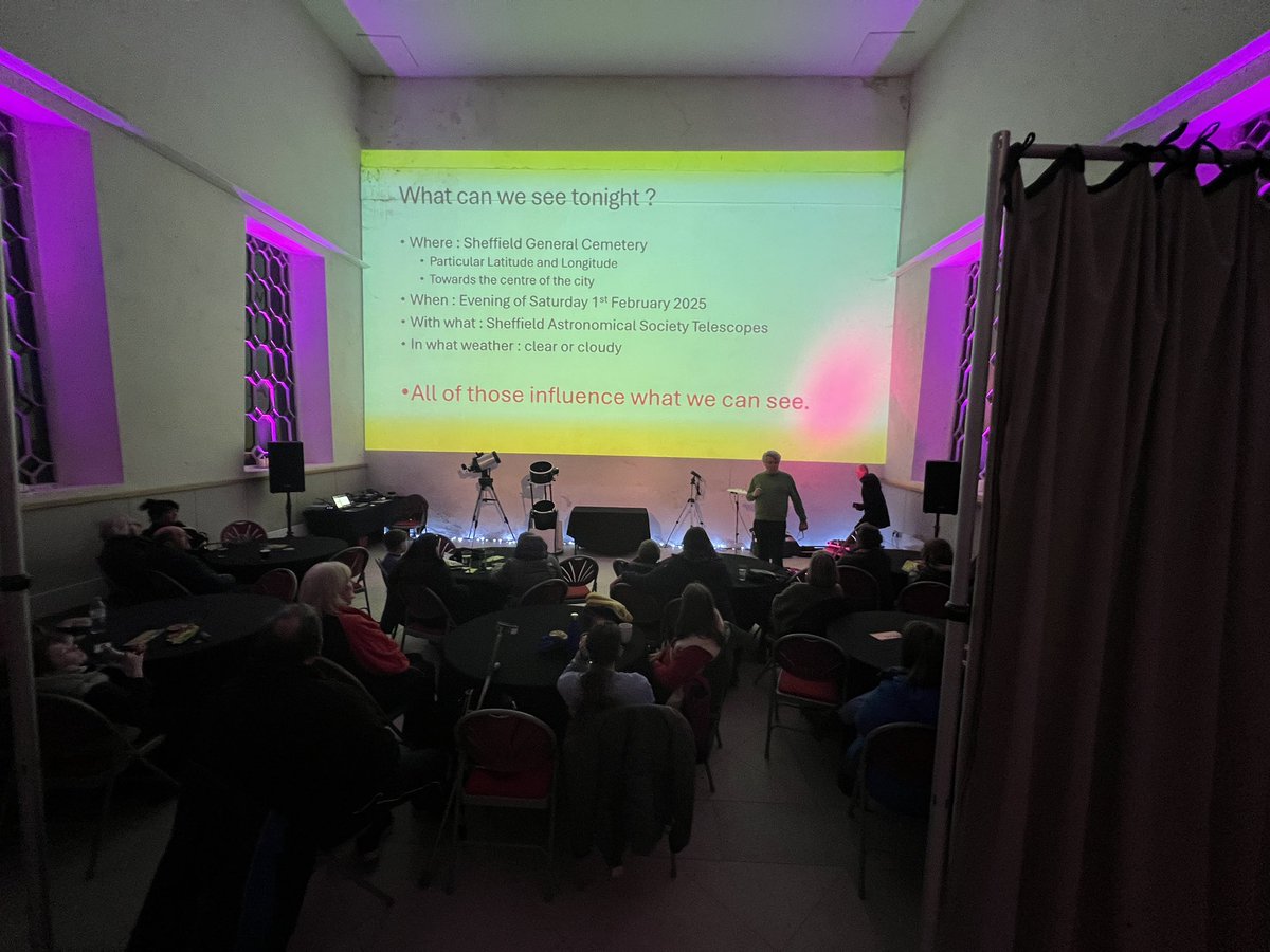 Sheffield Astro Soc tweet media