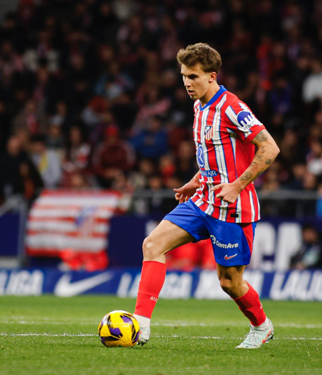 DeccanChronicle's tweet photo. #LaLiga | Atlético Madrid hold a 1-0 lead over Mallorca at 56'.
Samuel Lino scored in the 26th minute, assisted by Giuliano Simeone.
#Atleti #ATMMAL https://t.co/s3JmpArekC