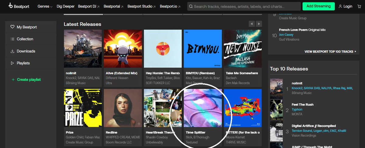 Ayy thanks to <a href="/beatport/">Beatport</a>  for featuring mine and <a href="/sllllick/">Slick</a>'s latest EP on their Trap Music cover page!

Cop here: beatport.com/release/time-s…
