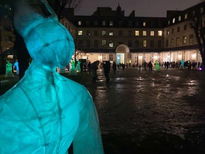 ISACSIreland's tweet photo. Lá Fhéile Bríde shona daoibh! Happy Saint Brigid’s Day! Bonne fête de la Sainte-Brigitte!

Lovely to celebrate it at the opening of Tom Meskell's lantern installation, illuminating the courtyard of @cc_irlandais in Paris https://t.co/kndOZnZJfq

#WeLoveOurMembers https://t.co/4yPz7ESuGP
