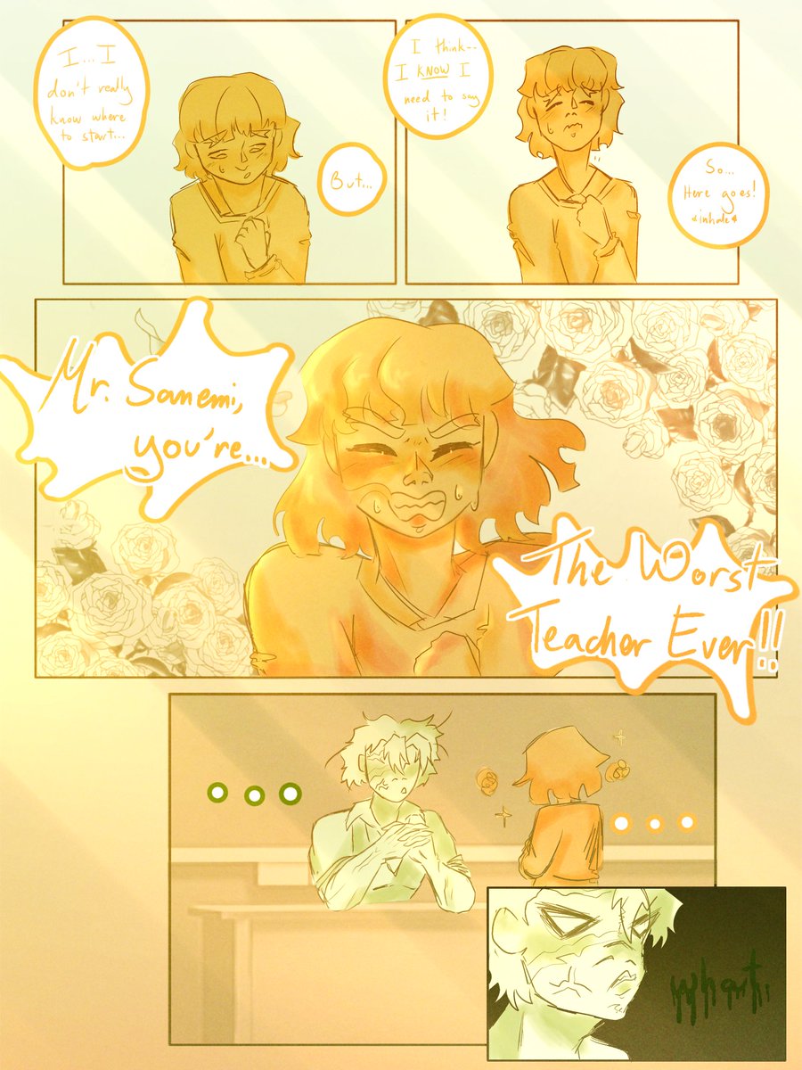 TuTuTuen's tweet image. [ KNY, SaneZen ] confession; kinda 💚💛

#ZenitsuEvent2025