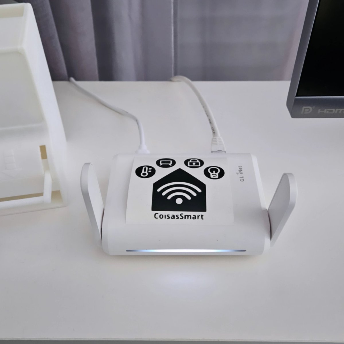CoisasSmart's tweet image. Pequenino mas bastante útil 🥰
#glinet #router #coisassmart
