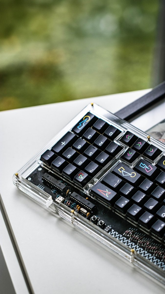 Qlavier keyboard design⌨️ tweet media