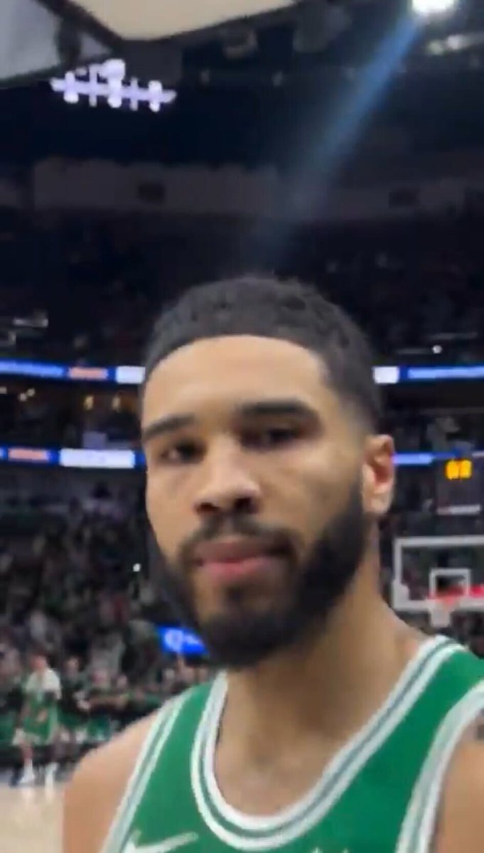SamLaFranceNBA's tweet photo. NEW for @Celticsblog:

I've decided that "aura" is real and that Jayson Tatum has it.

More below https://t.co/PqbkXbM4a1