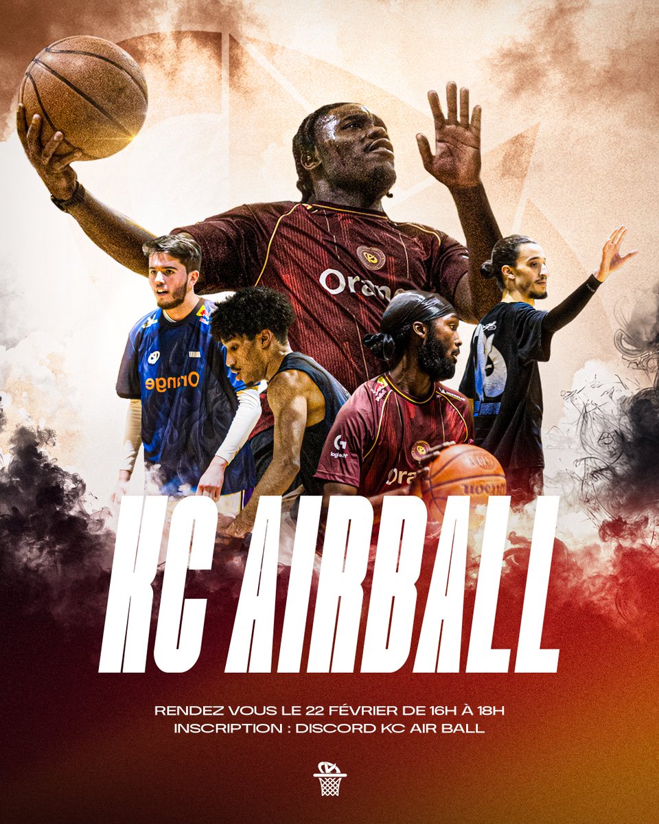_Jomann's tweet photo. Rendez-vous le 22 février pour le prochain KC Air Ball 🟥🏀 #KCORP 

On a privatisé toute la salle ! 😃 https://t.co/IHDsxBuyW6