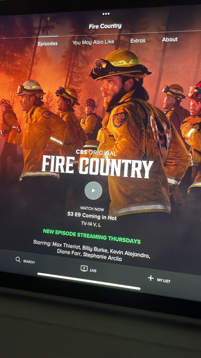 danniegurl's tweet photo. @paramountplus FYI if Fire Country and SWAT are new on Fridays your app does NOT reflect that. https://t.co/IcXyo4C7CF