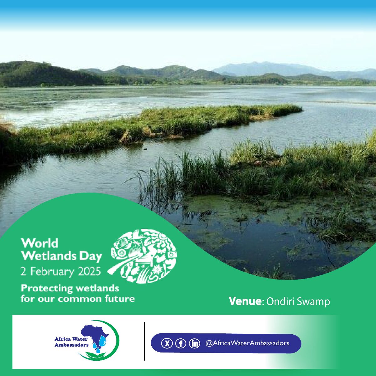 If wetlands could talk, they’d definitely say: ‘"Stop draining us, we’re working here"😅

This day continues to remind us that, protecting these crucial water ecosystems is essential for both communities and nature to thrive.
#InternationaldayofWetlands