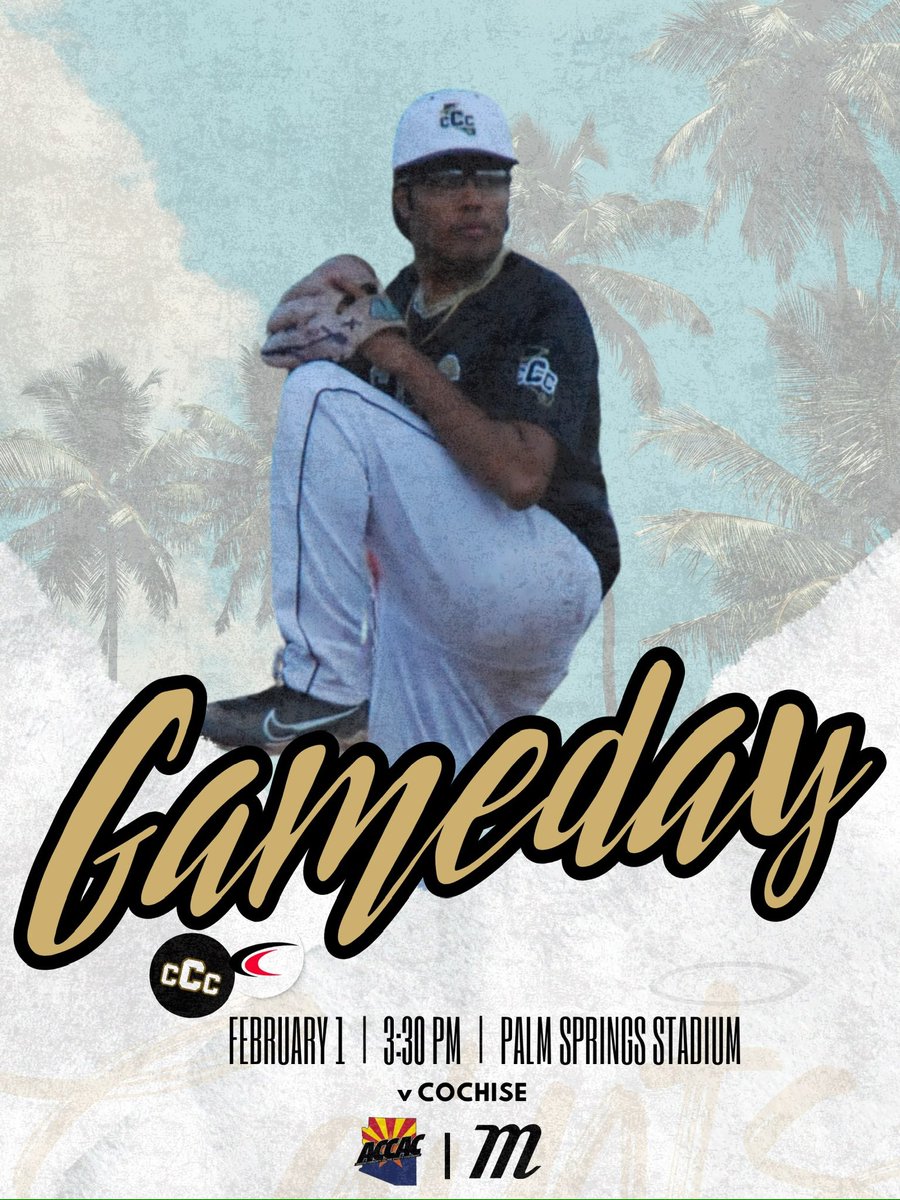 Gameday.

🆚| Cochise
⏰| 3:30p
📍| Palm Springs Stadium

#VamoVamo | #Familia