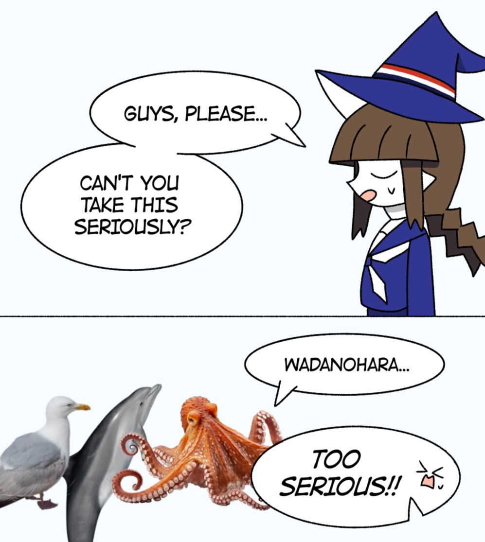 Her familiars aren't very cooperative