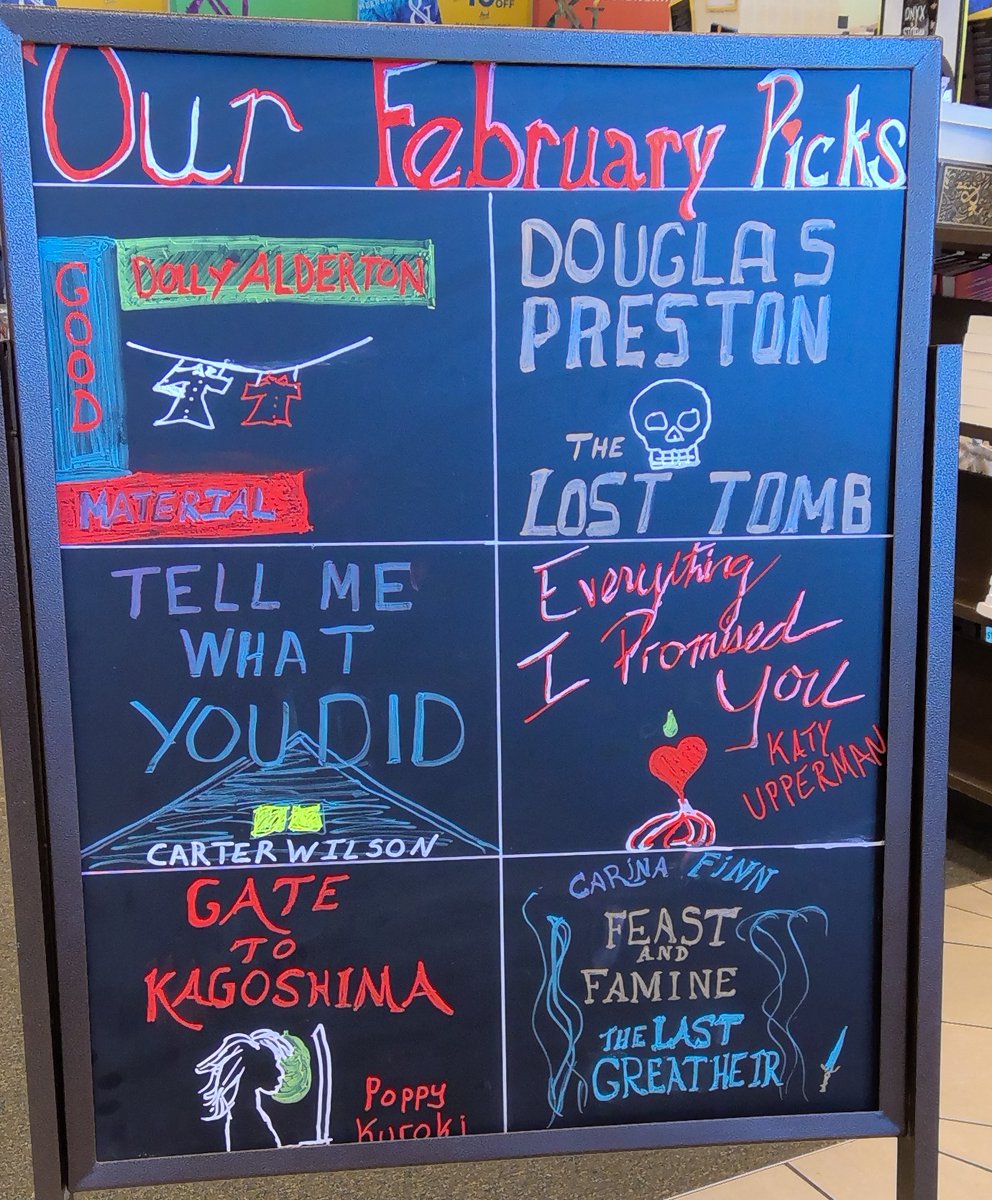 BNSnellville's tweet photo. New month, new picks! https://t.co/KuVYpFicmz