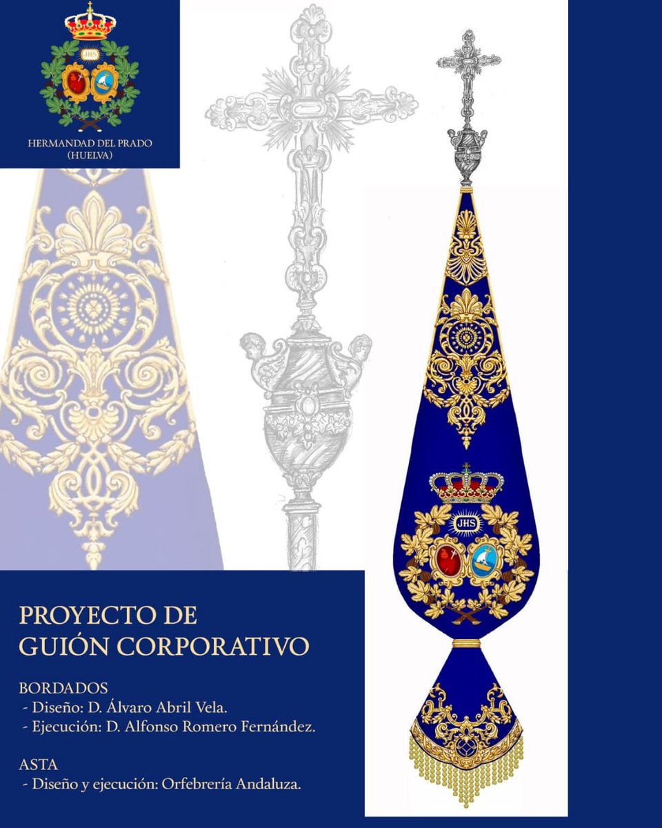 CONTRATO DEL NUEVO GUIÓN CORPORATIVO 

En el día de hoy se han firmado sendos contratos con Don Alfonso Romero Fernández <a href="/ALfonso1895/">Alfonso</a> y el taller de "<a href="/hnosDelosRios/">Orfebrería Andaluza</a>" respectivamente, para la ejecución de los bordados y el asta del nuevo Guión Corporativo de la Hermandad.