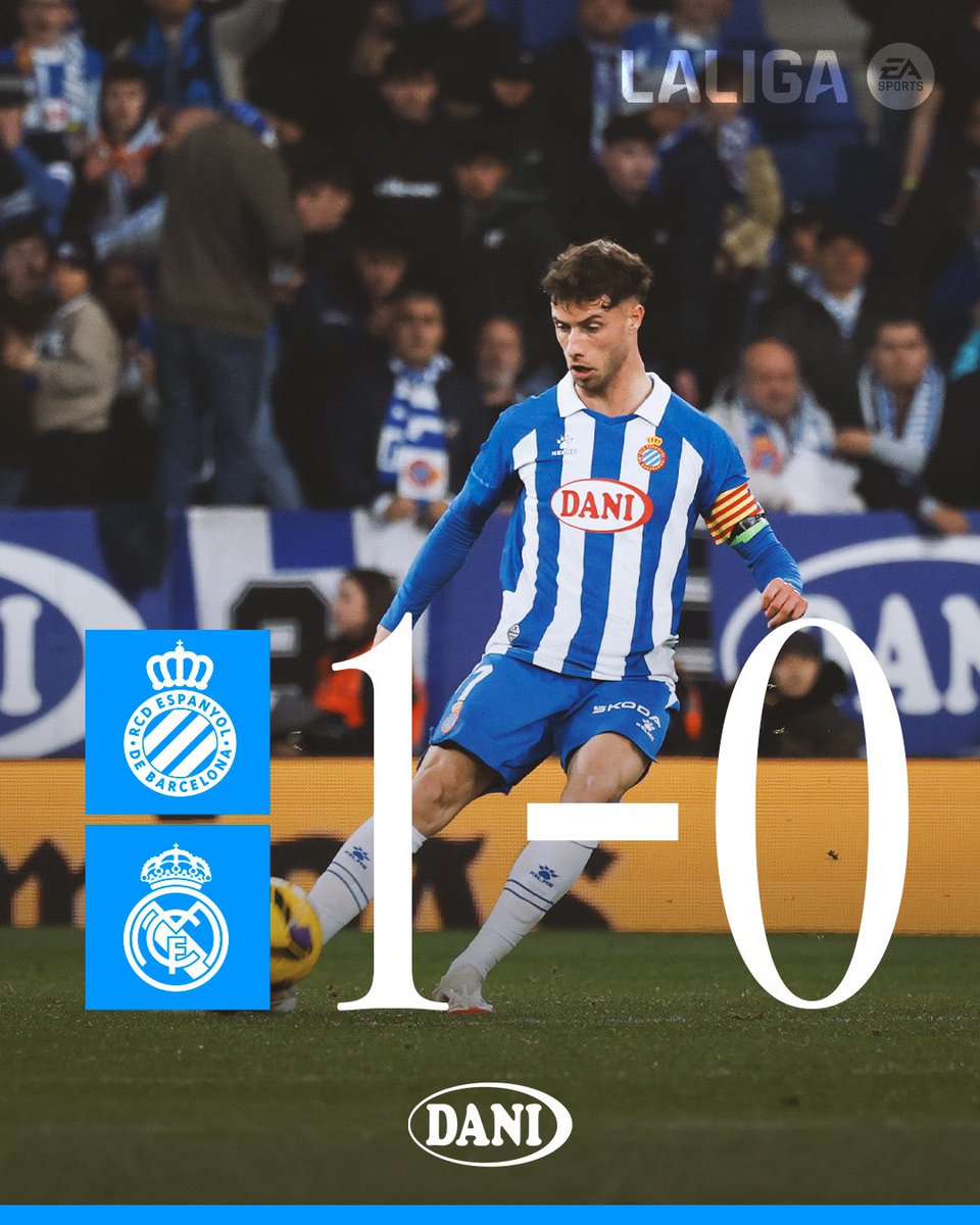 Dedicat a tots els que diuen que som el Madrid B . 
🩵🤍🩵 
#rcde