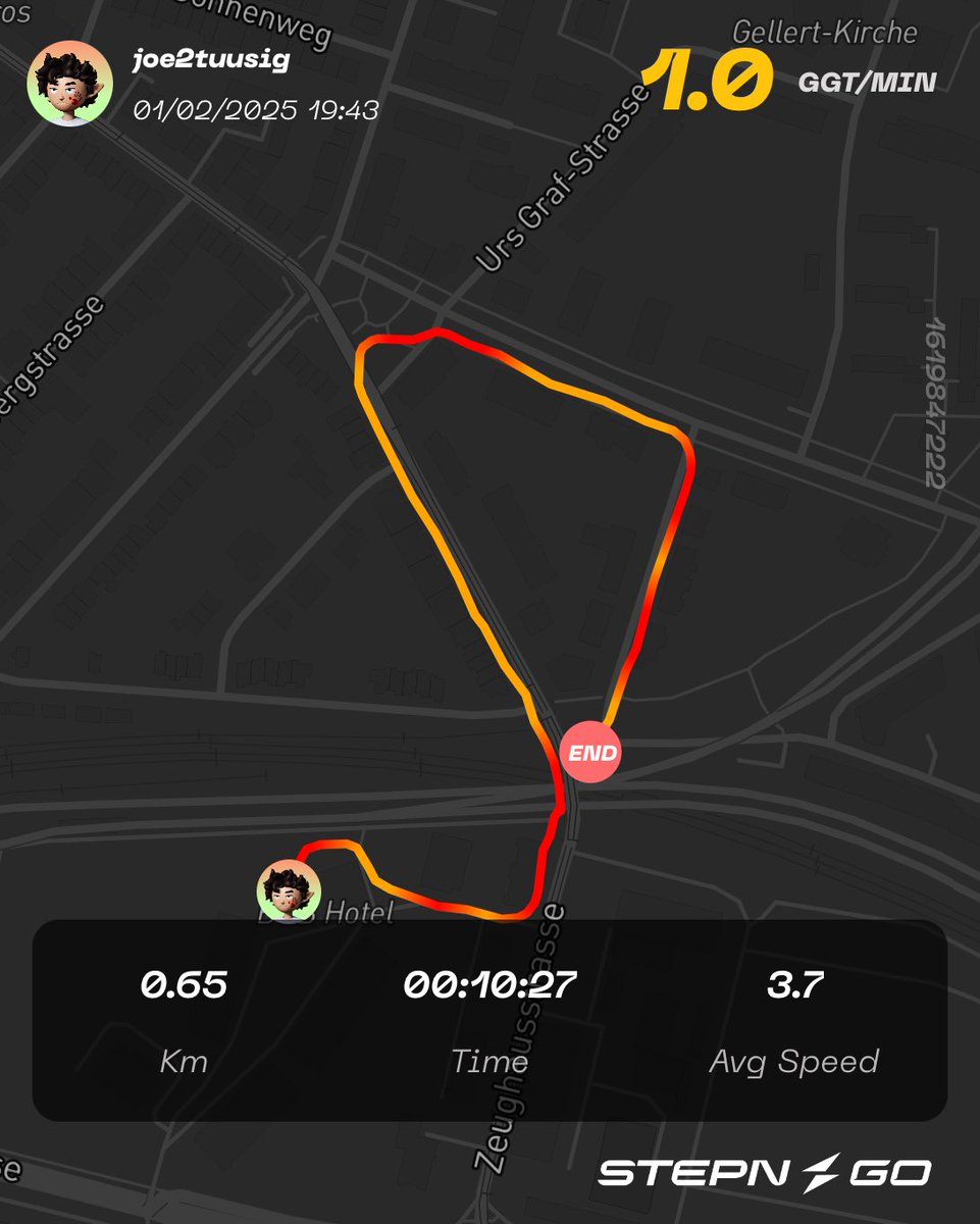 joe2tuusig's tweet image. #STEPNLunarRun