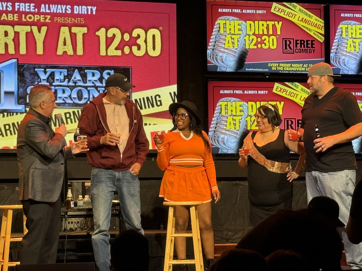 🦋Renee Perez🦋 (@reneeperez) on Twitter photo <a href="/thedirtyat1230/">Dirty at 12:30</a> Thanks for a Great night! Happy Birthday Brittany!!! 🎈
#comdey #dirtytalk #lasvegaslocals
<a href="/southpointlv/">South Point Hotel</a> <a href="/thedirtyat1230/">Dirty at 12:30</a> Thanks for a Great night! Happy Birthday Brittany!!! 🎈
#comdey #dirtytalk #lasvegaslocals
<a href="/southpointlv/">South Point Hotel</a>