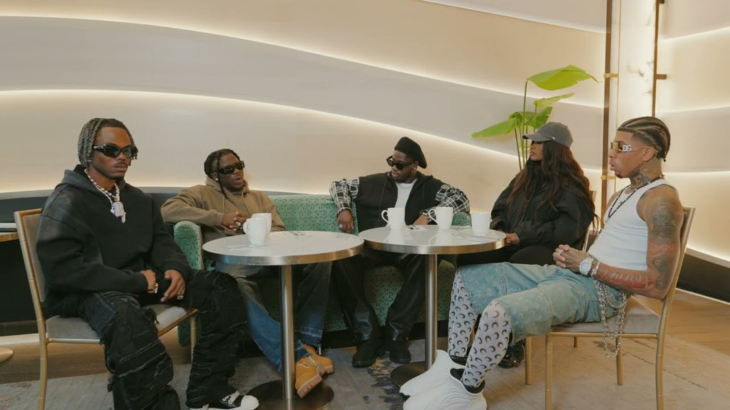 AccraGuyy's tweet photo. 🚨NEW | EXCLUSIVE: NLE CHOPPA, FRANGLISH, STONEBWOY &amp; CKAY MEET FOR THE FIRST TI... https://t.co/OMreSY6SLF via @YouTube https://t.co/QRebojyIsw