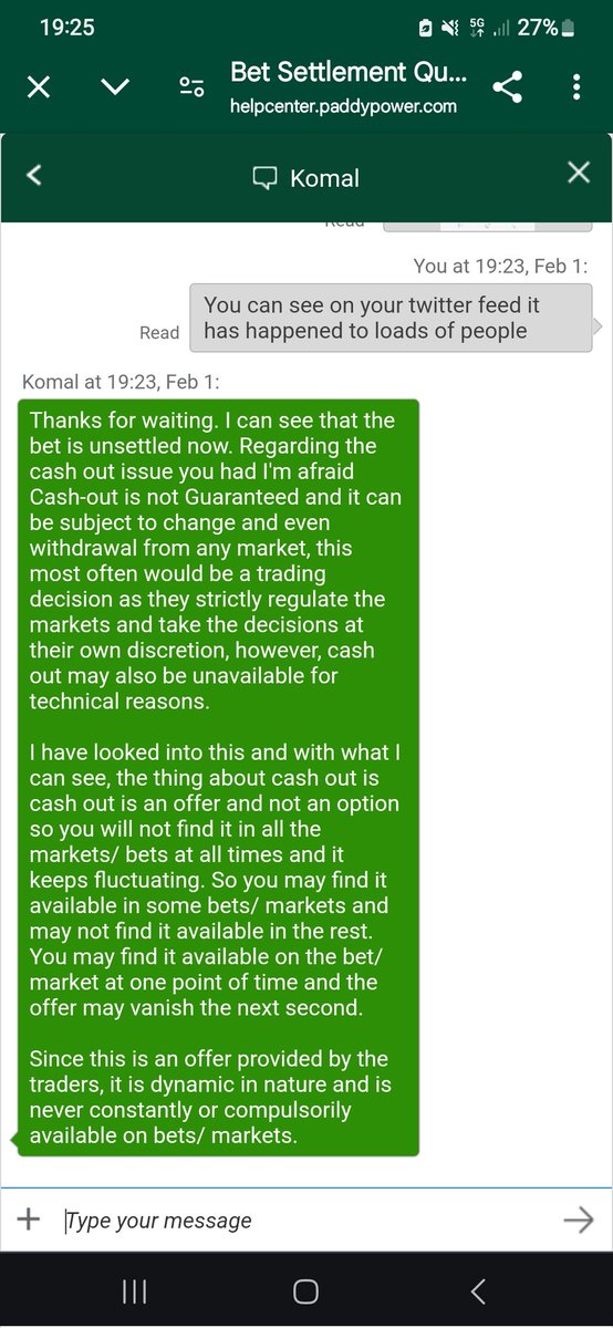 gravy6's tweet photo. @paddypower This really is a joke!! Nothing like looking after your customers https://t.co/Fp1Op1yaVB