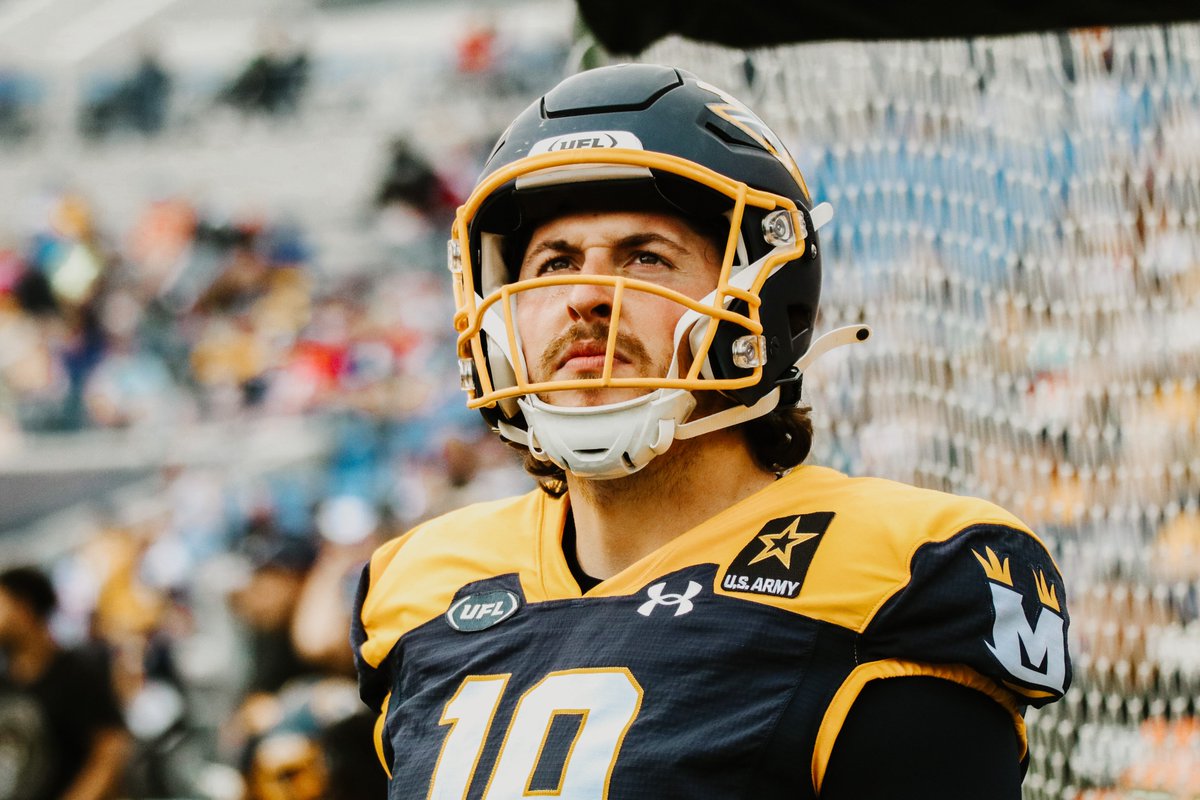 James Larsen (@jameslarsenpfn) on Twitter photo News: Former <a href="/USFLShowboats/">Memphis Showboats</a> P Matt White has announced his retirement.
<a href="/19themachine/">matt white</a> spent a few years in the USFL/#UFL with the Breakers & #Showboats. Matt totaled 5,014 yards across those 3 seasons.
Was one of spring football's best. Congrats on a great career, Matt! News: Former <a href="/USFLShowboats/">Memphis Showboats</a> P Matt White has announced his retirement.
<a href="/19themachine/">matt white</a> spent a few years in the USFL/#UFL with the Breakers & #Showboats. Matt totaled 5,014 yards across those 3 seasons.
Was one of spring football's best. Congrats on a great career, Matt!